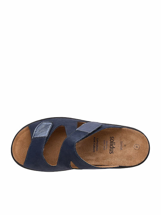 Platforme Dama Tip Slip On Albastre