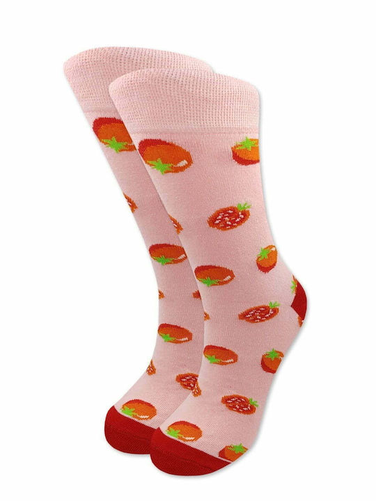 Axidwear Tomatoes Κάλτσες Ροζ Axidwear Tomatoes Κάλτσες Ροζ