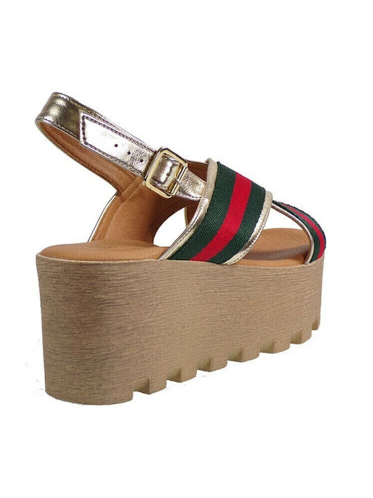 Women's Platform Shoes Green