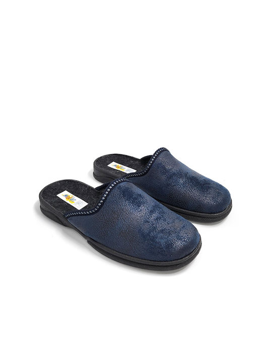 Medies Men's Slipper Blue