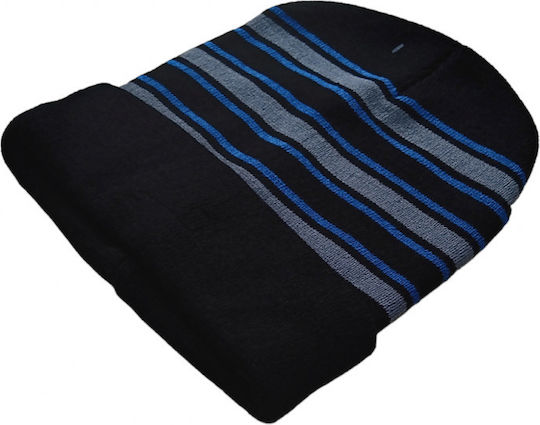 Beanie Unisex Beanie Gestrickt in Blau Farbe