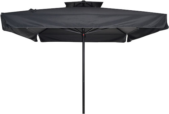 Epiplo-Fos Replacement Umbrella Fabric Gray 3x3m