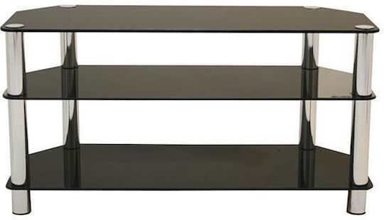 Tv-005 Επιδαπέδιο Μαύρο 100x40x51εκ.