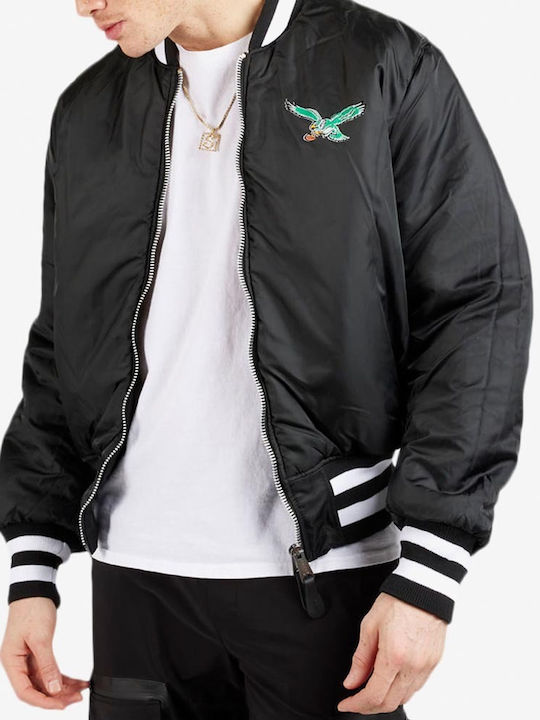 Χειμωνιάτικο Μπουφάν Bomber Black