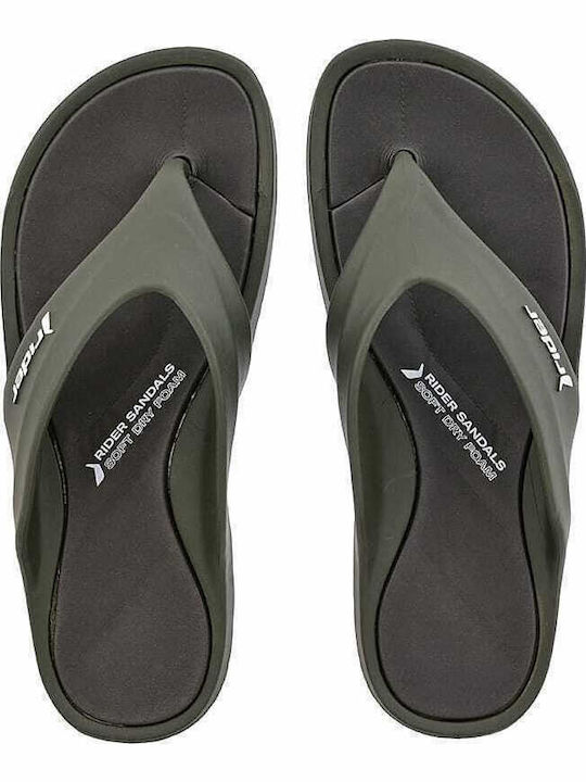 Herren Flip Flops Khaki