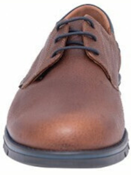 Nicon Footwear Co. Men's Leather Casual Shoes Brown