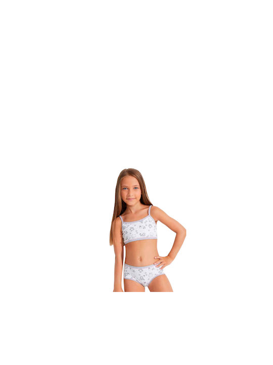 Jadea Kids Briefs and Camisole Set Multicolored