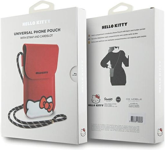 Hello Kitty Sock & Pouch Κόκκινο
