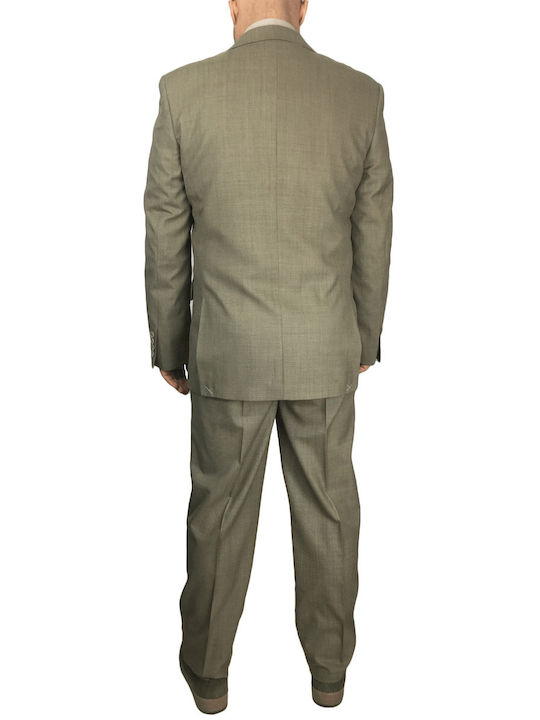 Veste Italia Men's Suit Beige/Orange.