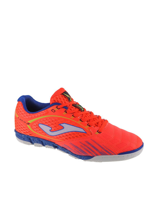 Joma Liga-5 2207 IN Niedrig Fußballschuhe Halle Orange