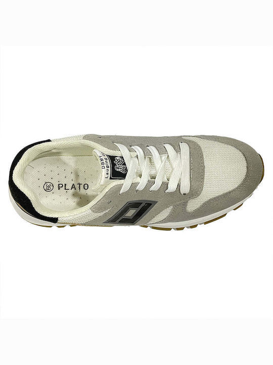 Ustyle Damen Sneakers Grey / White