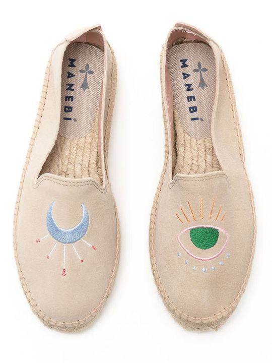 Palm Springs Women's Suede Espadrilles Beige
