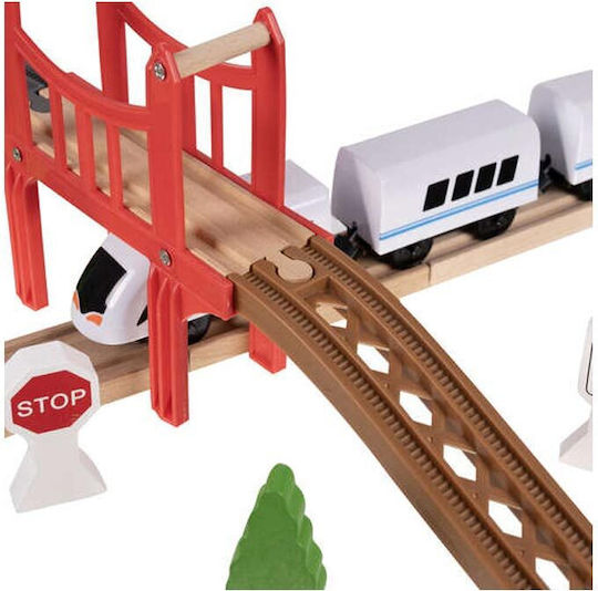 Set with Wooden Train for 3+ Years