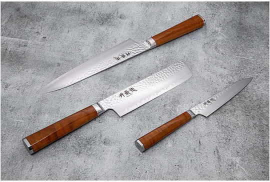 Ryusen Tangan Ryu Μαχαίρι Γενικής Χρήσης από Δαμασκηνό Ατσάλι 15cm