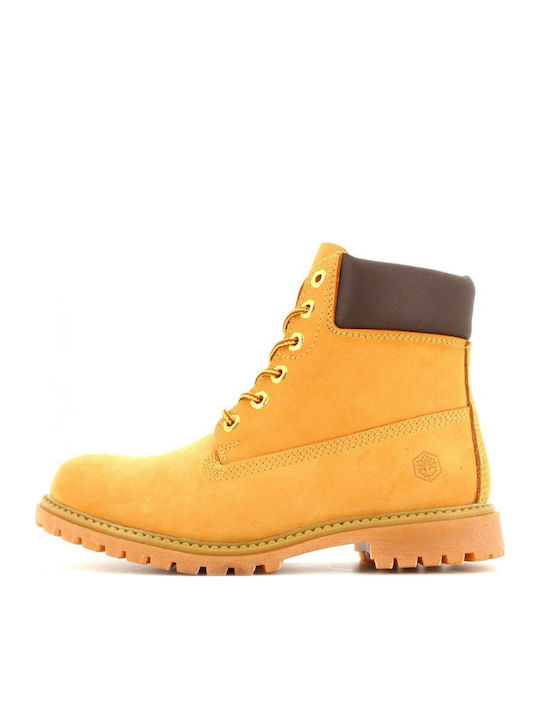 Lumberjack River Ankle Boots Brown