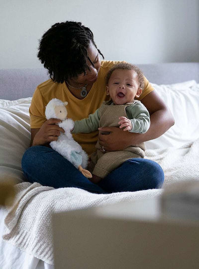 Ingenuity Baby Comforter Sheppy White