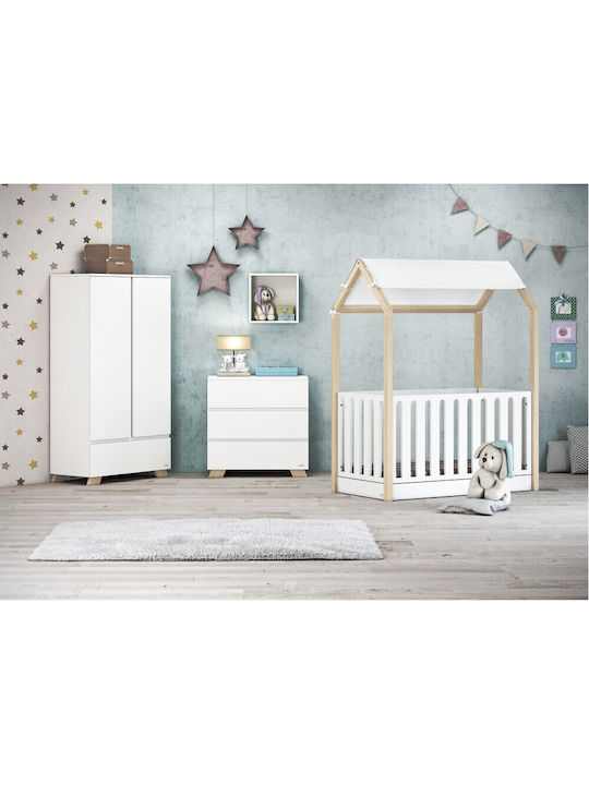 Casababy Κούνια Montessori La Maison Λευκή