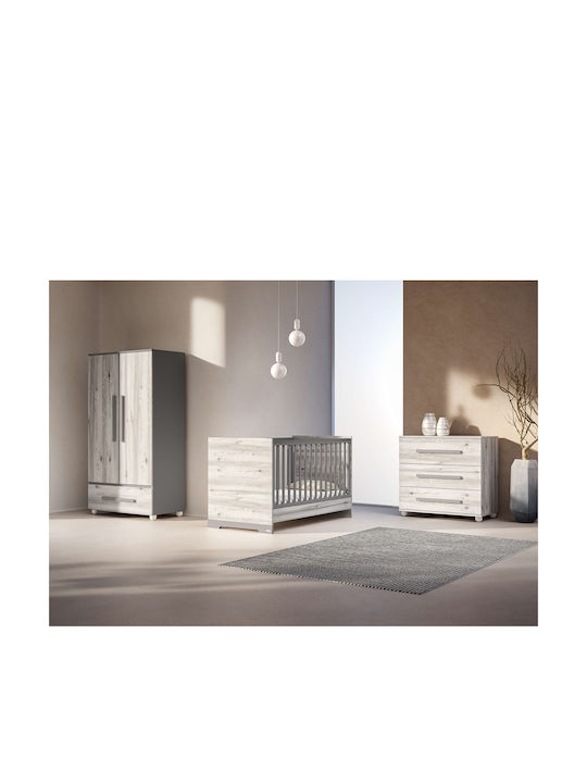 Casababy Βρεφική Κούνια Alaska με Στρώμα 70x140cm