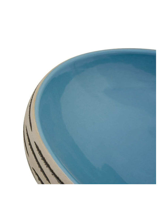 vidaXL Deasupra Blatului Chiuvetă Ceramică 59x40x15cm Colorful