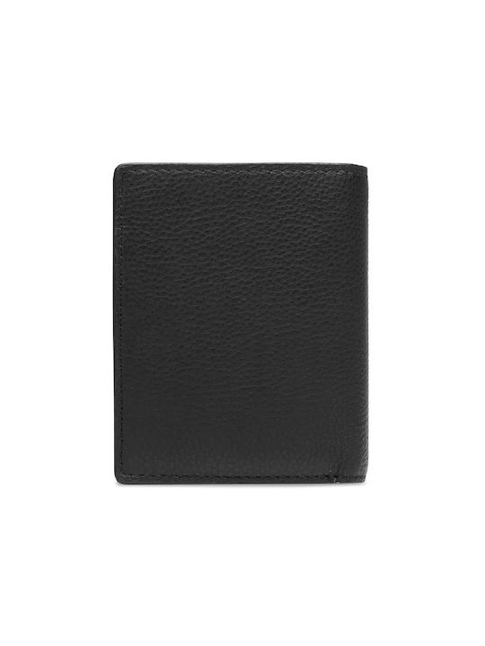 Guess Zurigo Billfold Piele Portofel bărbați Cărți Negru