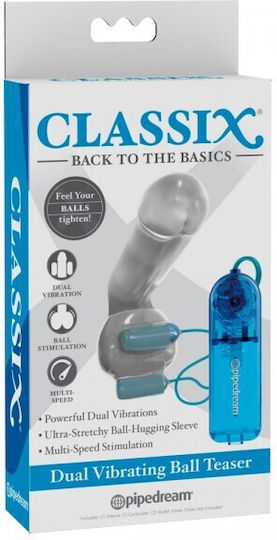 Pipedream Vibrating Dublu Vibrator Transparent