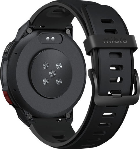 Mibro GS Pro Stainless Steel 46mm Waterproof Smartwatch with Heart Rate Monitor (Black)