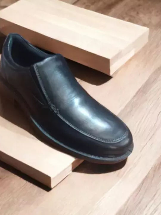 Leder Herren Freizeitschuhe Schwarz