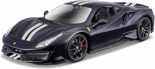 Bburago Toy Car 1:24 Ferrari 488 Pista Blue for 3++ Years