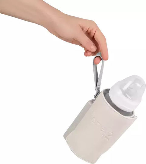 Lionelo Thermup Go Plus Car Baby Bottle Warmer Beige Sand