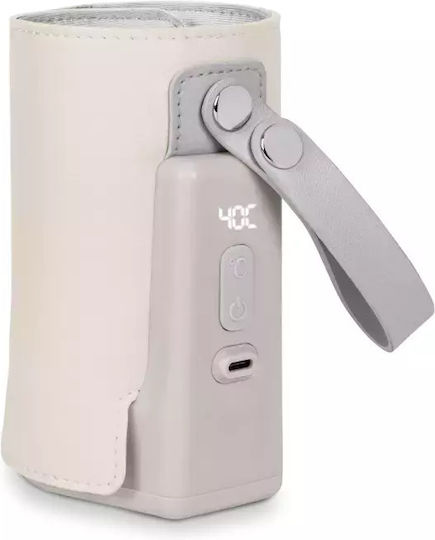 Lionelo Thermup Go Plus Car Baby Bottle Warmer Beige Sand