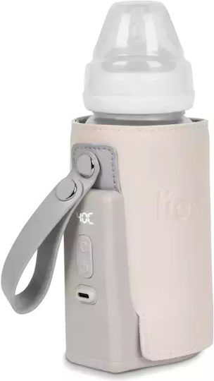 Lionelo Thermup Go Plus Car Baby Bottle Warmer Beige Sand