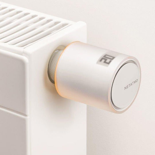 Netatmo Electronic Thermostatic Radiator Valve with Wi-Fi for Radiator Body 1pcs