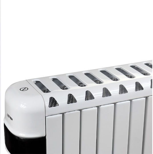 Gruppe Floor Convector Heater 1250W With Electronic Thermostat 52.5x63.5cm White