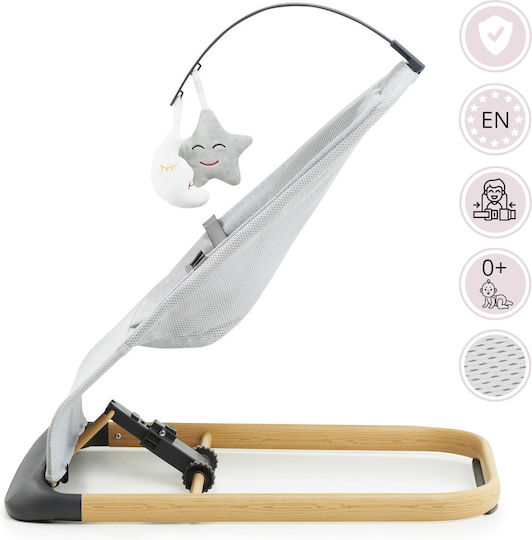 Moby System Manual Relax pentru Bebeluși Lily Gri pentru Copil până la 9kg