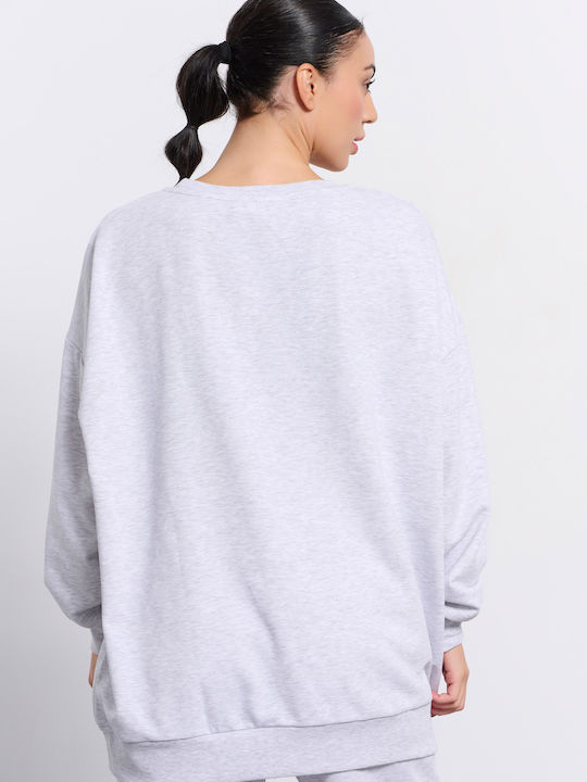 BodyTalk Women's Long Sweatshirt Grey