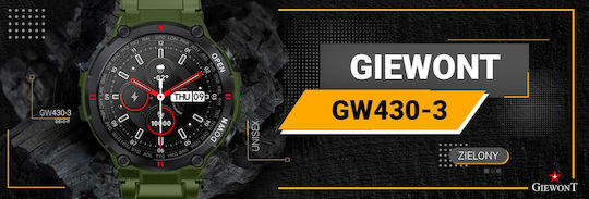 Giewont 430-3 Smartwatch (Verde)