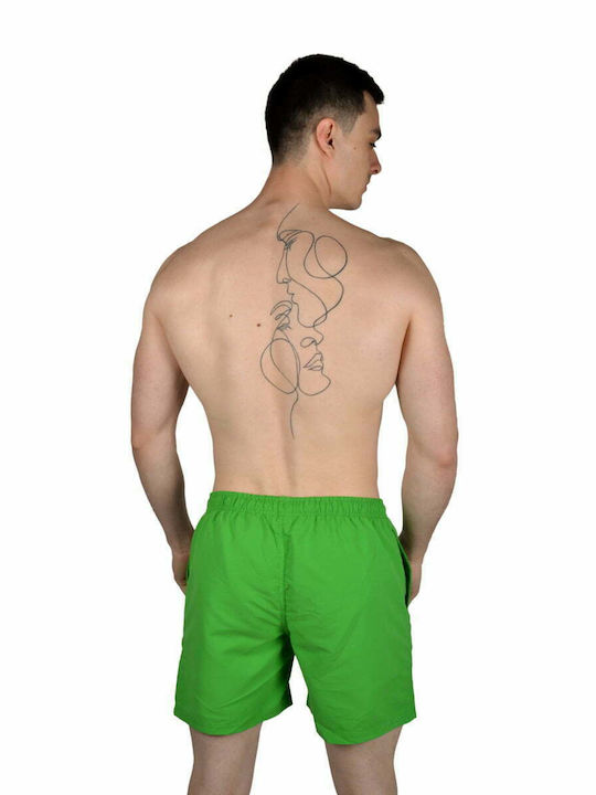 Blue Shell Men's Swimwear Shorts Green