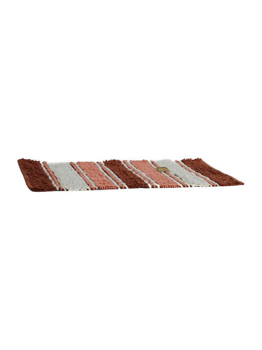 Viosarp Bath Mat Cotton Rectangular Plexi 50x80cm Various Colors