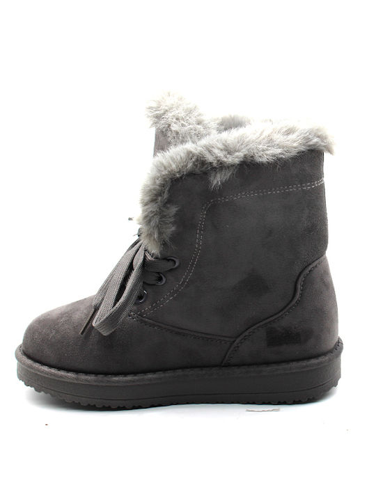 Le Petit Kids Boots Gray