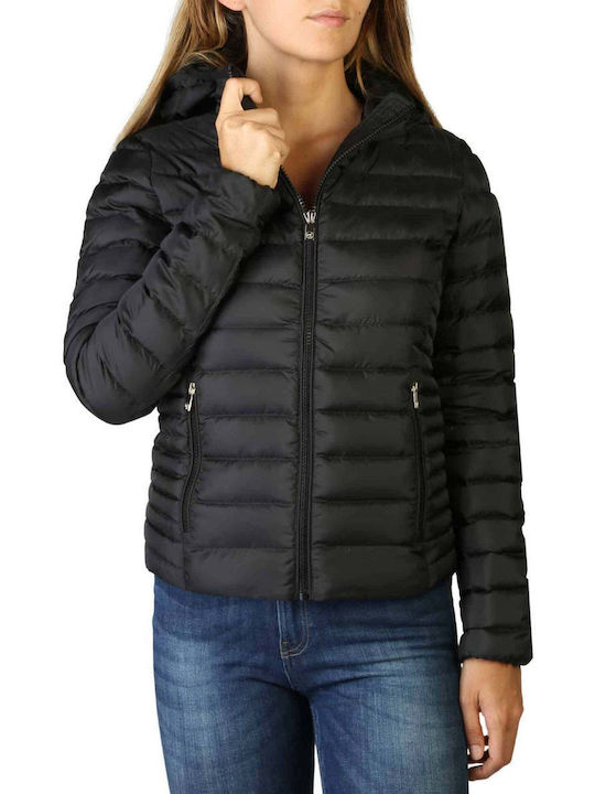 Ciesse Piumini Women's Short Puffer Jacket for Winter Black