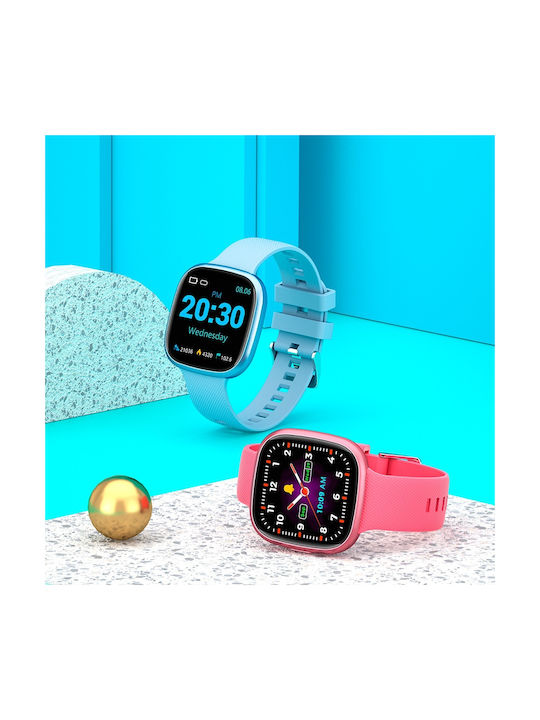 Wonlex Παιδικό Smartwatch HT18 Ροζ