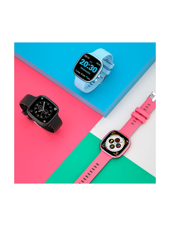 Wonlex Παιδικό Smartwatch HT18 Ροζ