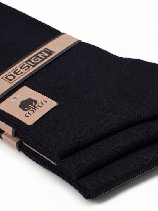 Design Bărbați Șosete Uni Negre 1Pachet Design Bărbați Șosete Uni Negre 1Pachet