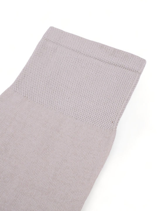 Design Herren Einfarbige Socken Beige 1Pack