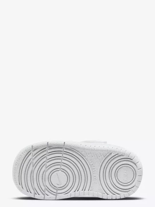 Court Borough Low Recraft Παιδικά Sneakers με Σκρατς Λευκά