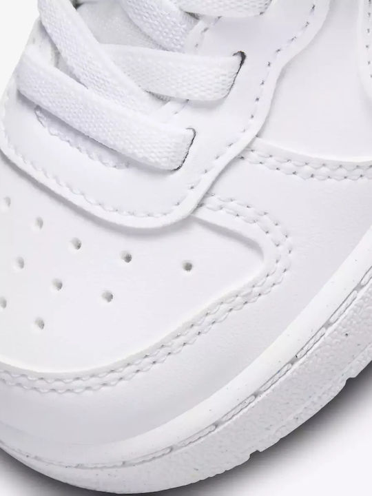 Court Borough Low Recraft Παιδικά Sneakers με Σκρατς Λευκά