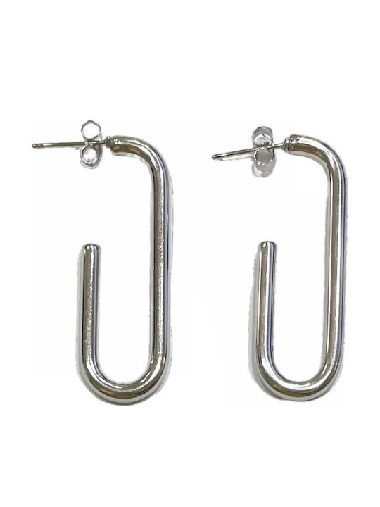 Tatu Moyo Earrings Hoops made of Steel Tatu Moyo Earrings Hoops made of Steel