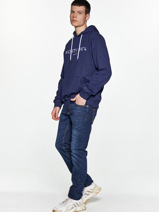 Суитшърт с Качулка Blue Navy
