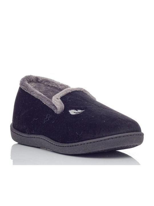 Anatomische Damen Hausschuhe Schwarze