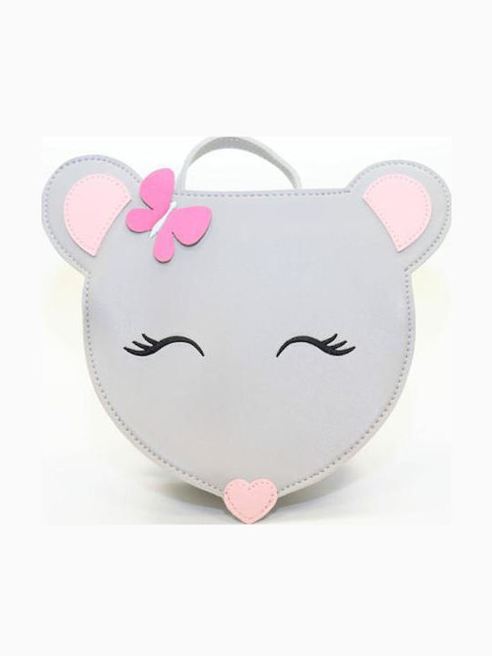 Yuko.B Kinder Rucksack Umhängetasche Gray 14cmcm